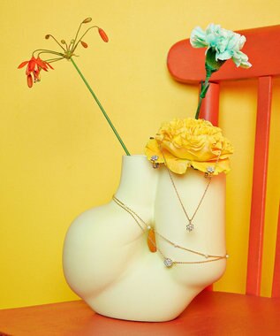 TOCCA GARDENIA NECKLACE ネックレス ゴールド系