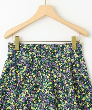 組曲 【23AW】フラワープリント ドラマティック スカート パープル系5