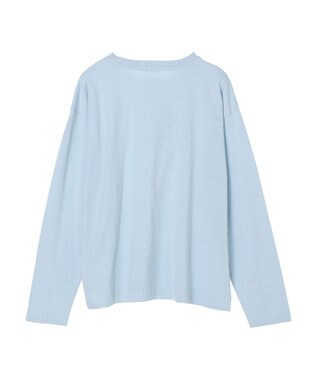 earth music&ecology レギュラーロゴロンＴｅｅ Blue