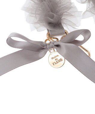 Maison de FLEUR フリルショルダー Gray