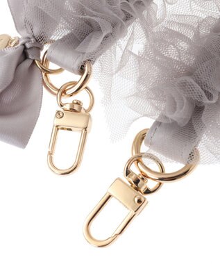 Maison de FLEUR フリルショルダー Gray