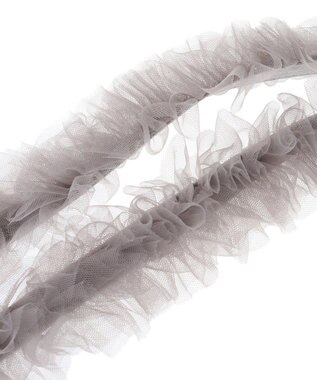 Maison de FLEUR フリルショルダー Gray