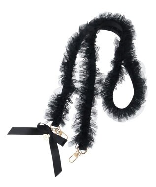 Maison de FLEUR フリルショルダー Black