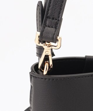 自由区 ランダムメッシュミニ バッグ ブラック