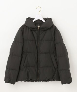 ANY SIS 【撥水】エコファイバーミックスショート ダウン ブラック