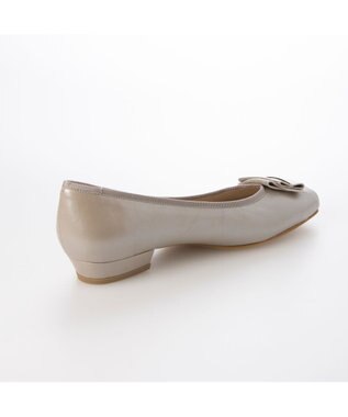 Riz raffinee <Riz raffinee>モチーフ金具付バレエパンプス ベージュメタリック
