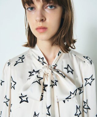 GRACE CONTINENTAL スタープリントミニワンピース キナリ