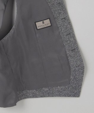 GOTAIRIKU RENEWOOL_CASHMEREベスト ライトグレー系8