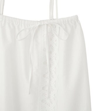 Green Parks ２ｗａｙレースキャミワンピース Off White