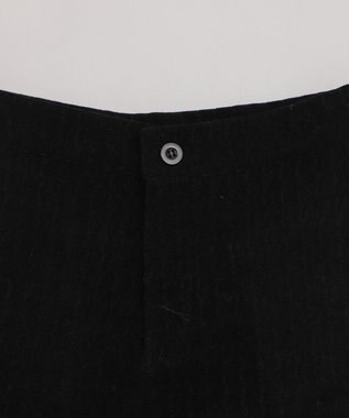 WEGO ジャガードハイウエストタイトショートパンツ ブラック