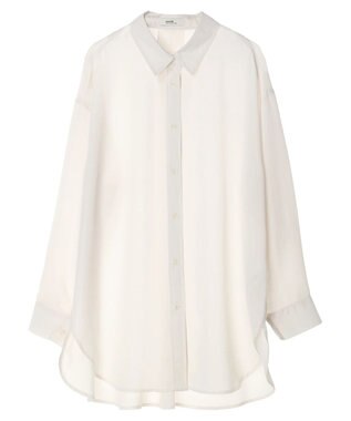 earth music&ecology シアーシャツ Off White