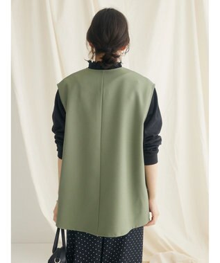 CRAFT STANDARD BOUTIQUE 【イージーケア】Ｖネックベスト Khaki