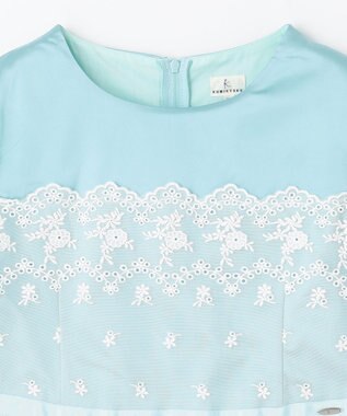 組曲 KIDS 【150-160㎝】ケープセット ドレス ミントグリーン