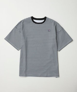 OP／FILA 【FILA】ボーダーラッシュスーツ ブラック