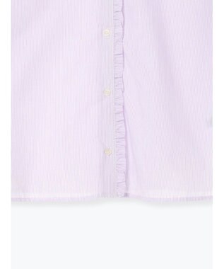 Te chichi パターンアソートスタンドフリルブラウス ラベンダー