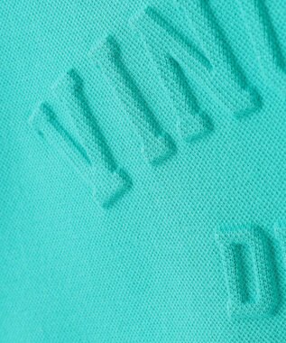 23区GOLF 【MEN】パターンからゴルフに合わせたしっかり素材のカノコダンボールモック ターコイズブルー系