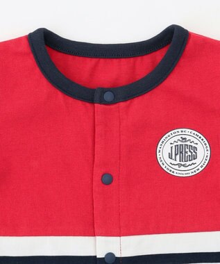 J.PRESS KIDS 【BOX付き】【70㎝】ロンパース&蝶ネクタイスタイ セット レッド系1