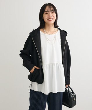 Green Parks ダンボールＺＩＰパーカー Black