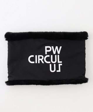 PW CIRCULUS 【手洗い可/裏起毛/2WAY】【UNISEX】リバーシブル ネックウォーマー ブラック系