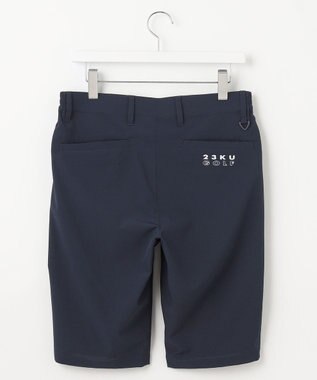 23区GOLF 【MEN】【ストレッチ】ストレッチメッシュ ショートパンツ ネイビー系