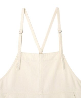 AMERICAN HOLIC デニムスクエアサロペット Ivory