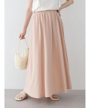 Green Parks ・ＳＵＧＡＲ　ＳＰＯＯＮ　ギャザーフレアスカート Pink