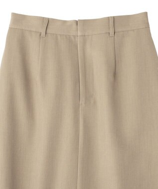 CRAFT STANDARD BOUTIQUE ＜セレモニー＞カットアウトヘムIラインスカート Beige