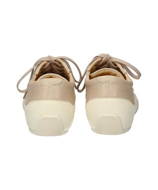 INTER-CHAUSSURES 【BUSSOLA】レースアップスニーカー ライトベージュ