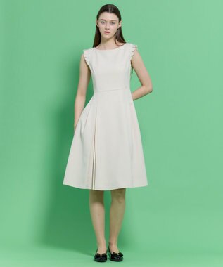 TOCCA 【00サイズあり】【宮本茉由さん着用】TIMELESS RHAPSODY ドレス ベージュ系