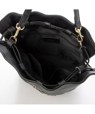 UNBILLION ペルケ perche / マルチスタッズ2wayドロストショルダー ブラック