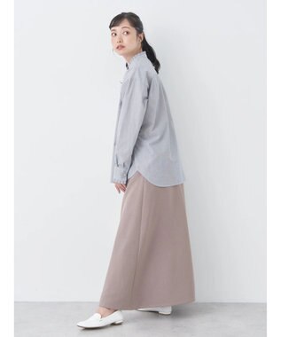 earth music&ecology すきな丈フレアスカート Beige