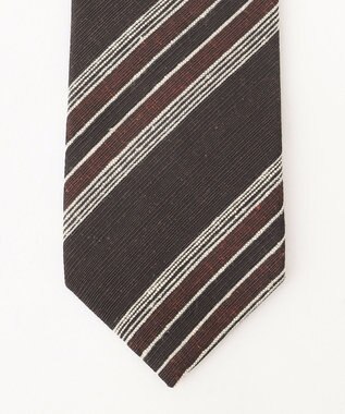 JOSEPH ABBOUD レジメンタル　ネクタイ ネイビー系5