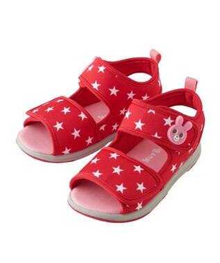MIKI HOUSE HOT BISCUITS 【14-19cm】 ジャージ素材サンダル