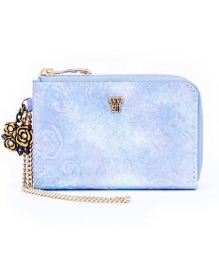 ANNA SUI パピヨン マルチケース ライトブルー