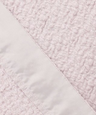 組曲 L 【WEB限定】ストレッチジャガード クロップドＴシャツ ピンクグレージュ系