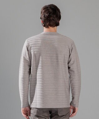 JOSEPH HOMME ストームリップル　Vネックカットソー ローズ系