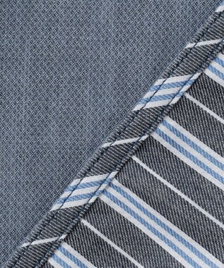 JOSEPH ABBOUD 【キングサイズ・2WAY】リバーシブル シャツ ブルー系