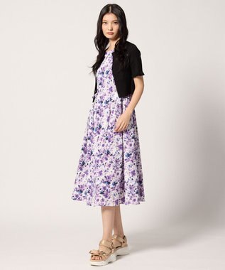TOCCA HALF SLEEVE AJISAI  半袖カーディガン アイボリー系
