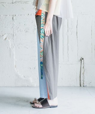 COQ 2WAY KNOT COTTON 前後2WAYパンツ スカイブルー