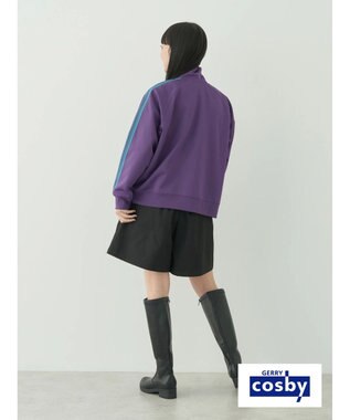 earth music&ecology Ｃｏｓｂｙ×ｅａｒｔｈ　トラックジャケット Deep Purple