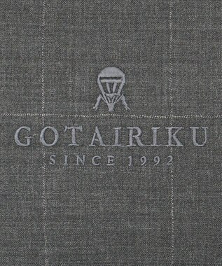 GOTAIRIKU アーカイブ生地使用クッション ライトグレー系4