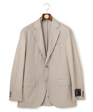 J.PRESS MEN 夏に嬉しい6つの高機能【セットアップ対応】【J.PRESS-POOL WOOL】ジャージーセットアップ ジャケット ベージュ系