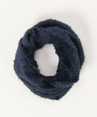 UNBILLION カシュネ cache nez / ナミガラフェイクファースヌード ネイビー