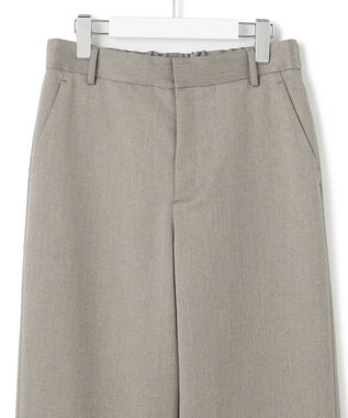 23区 【VERY3月号掲載/洗える】TRコンフォートストレッチ ワイドパンツ ライトグレー系