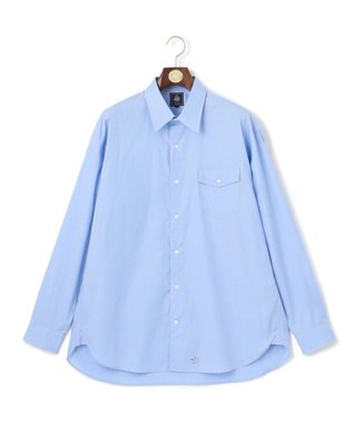 J.PRESS MEN 【J.PRESS ORIGINALS】SOKTAS Regular Collar Shirt / Baggy Fit サックスブルー系1