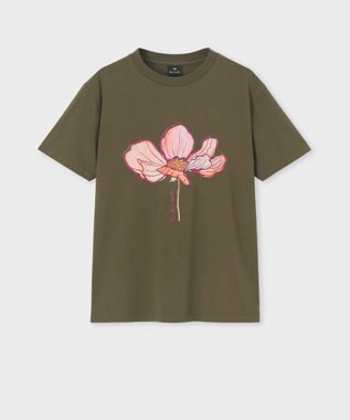 Paul Smith シングル ブルーム 半袖Tシャツ オリーブ