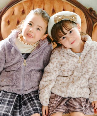 ANY KIDS ネコポケットボアブルゾン ベンガル