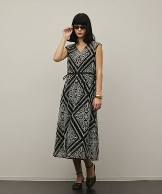 GRACE CONTINENTAL 刺繍ジレワンピース