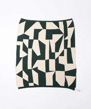 TRICOTE RANDOM BLOCK BLANKET / ランダムブロックブランケット