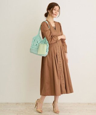 ROOTOTE 1149【カゴバッグ】LT.デリ.マクラメ-C 04：ミント